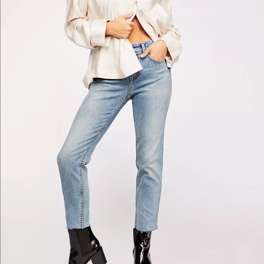 Free People CRVY Jeans
